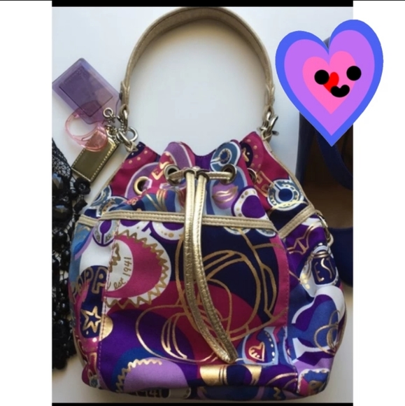 🦋Sale 🌺the Price is Firm Coach poppy - Picture 10 of 12